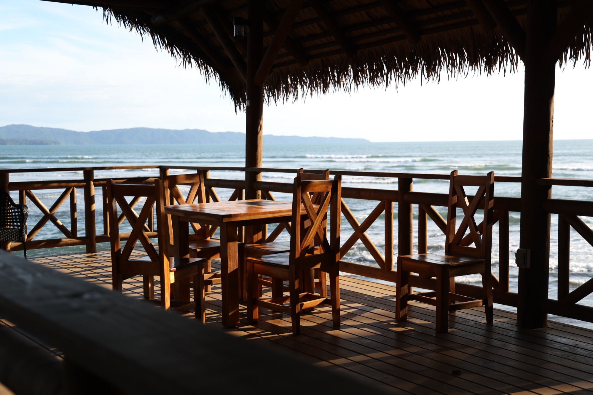Costa Catalina terrace overlooking Playa Estero