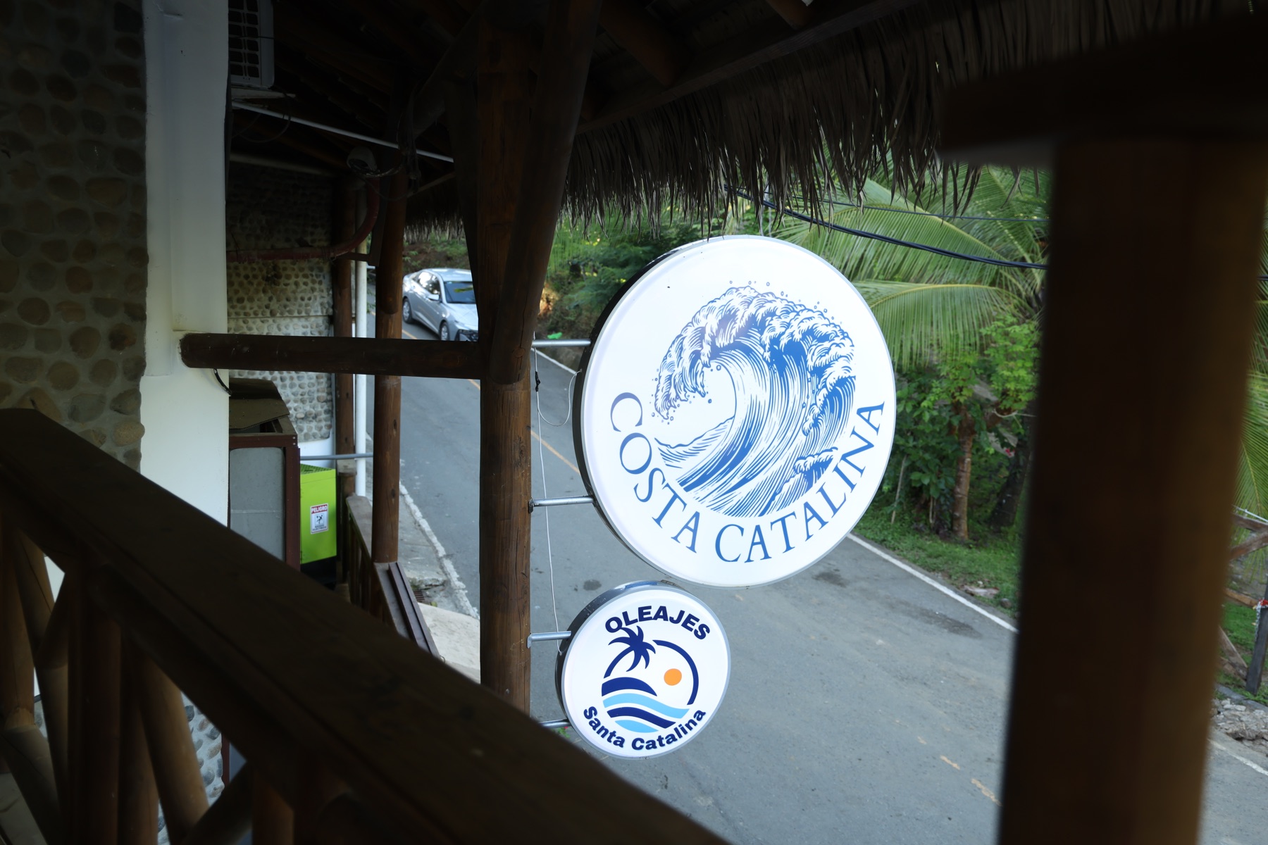 Costa Catalina hotel sign